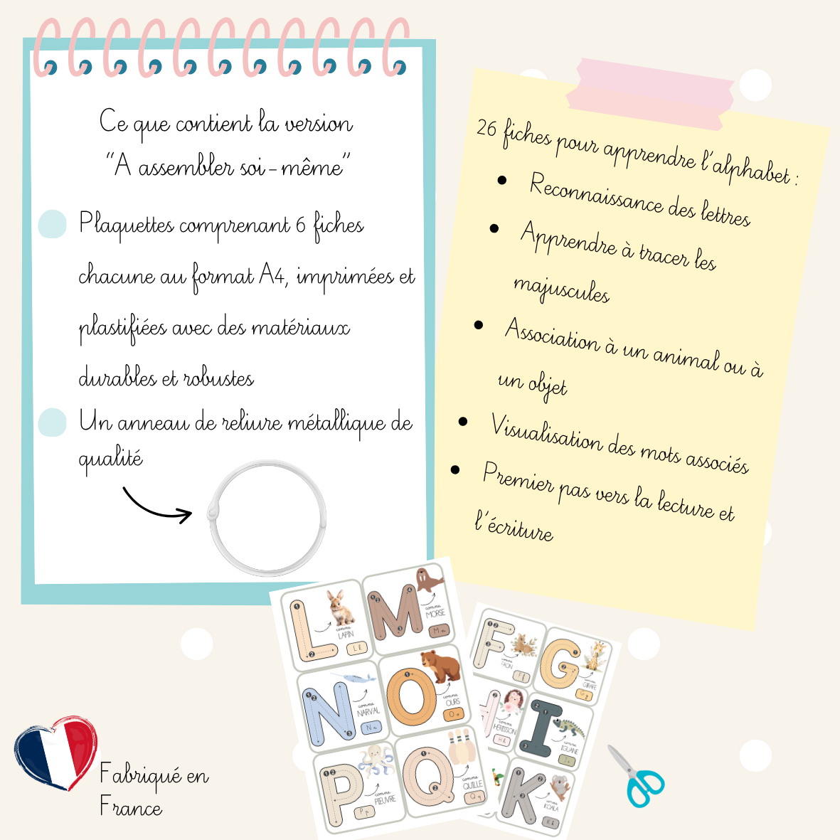 Imagier - L'alphabet