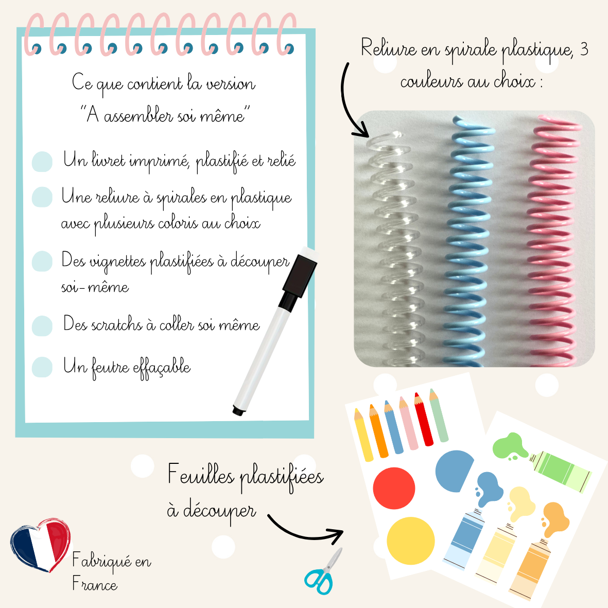 Livret d'apprentissage - Les couleurs