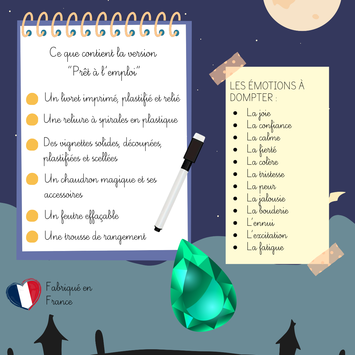 Le chaudron magique des émotions