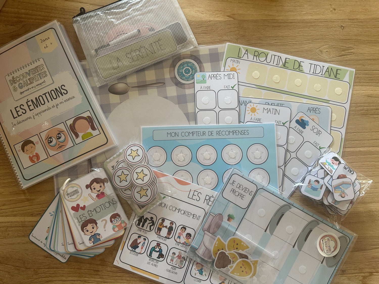 Routines, jeux et supports pédagogiques