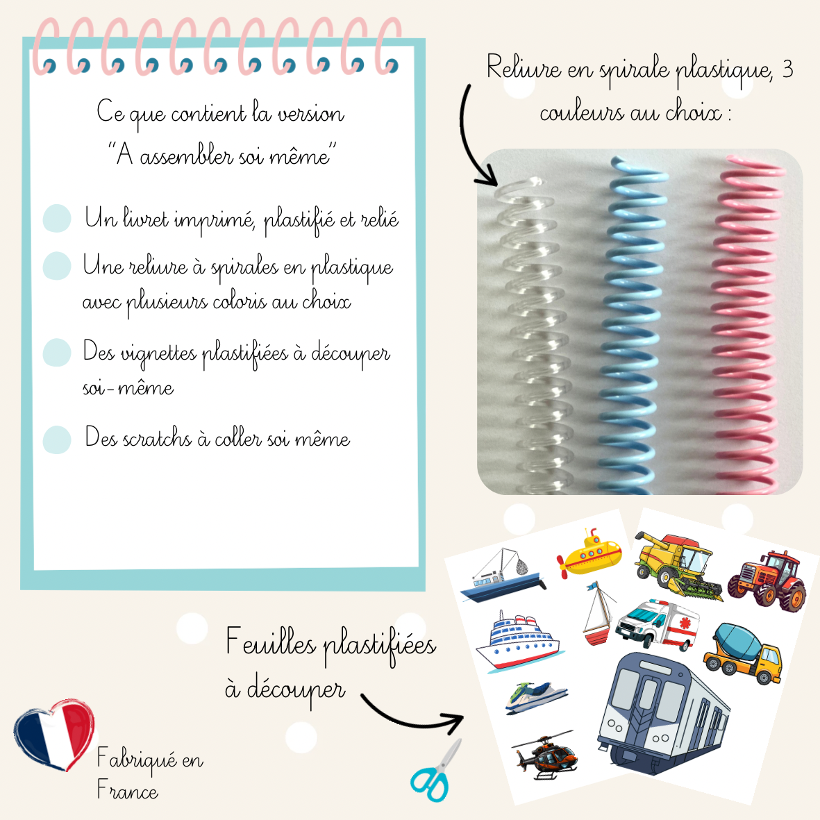 Cahier d’apprentissage - Les véhicules