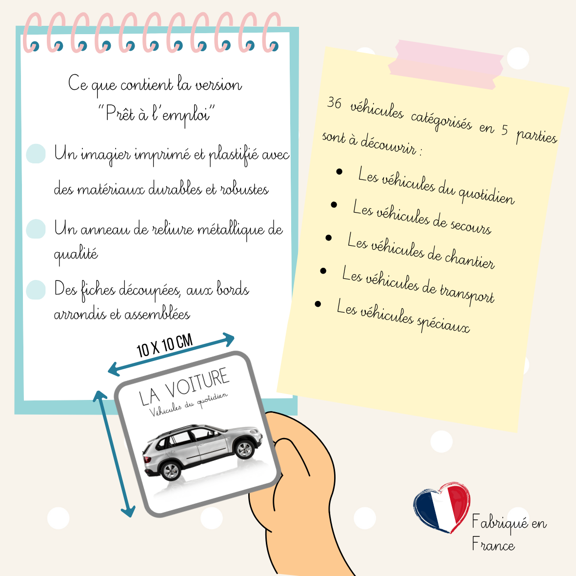 Imagier - Les véhicules