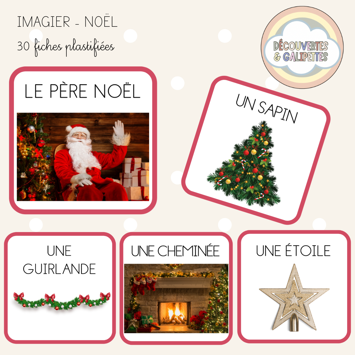 Imagier de Noël