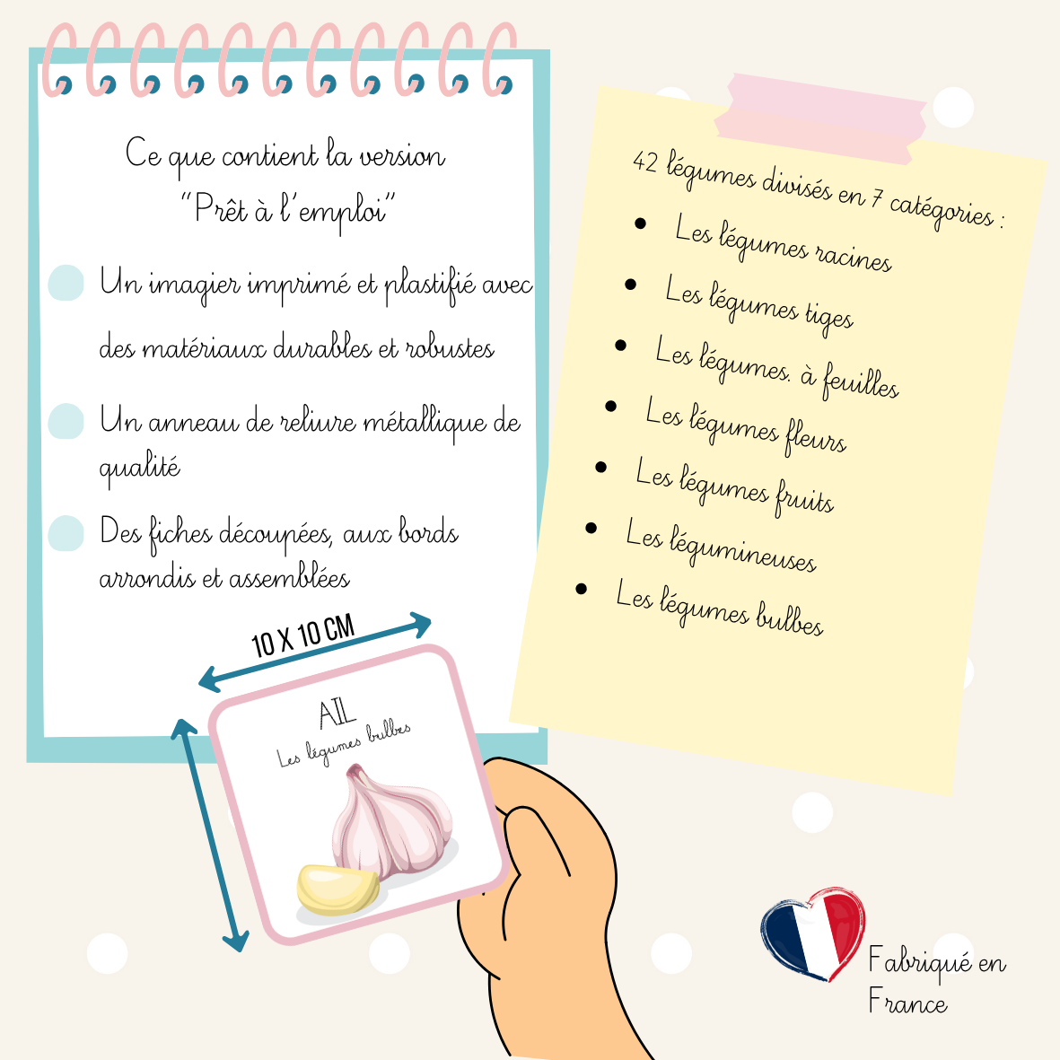 Imagier - Les légumes