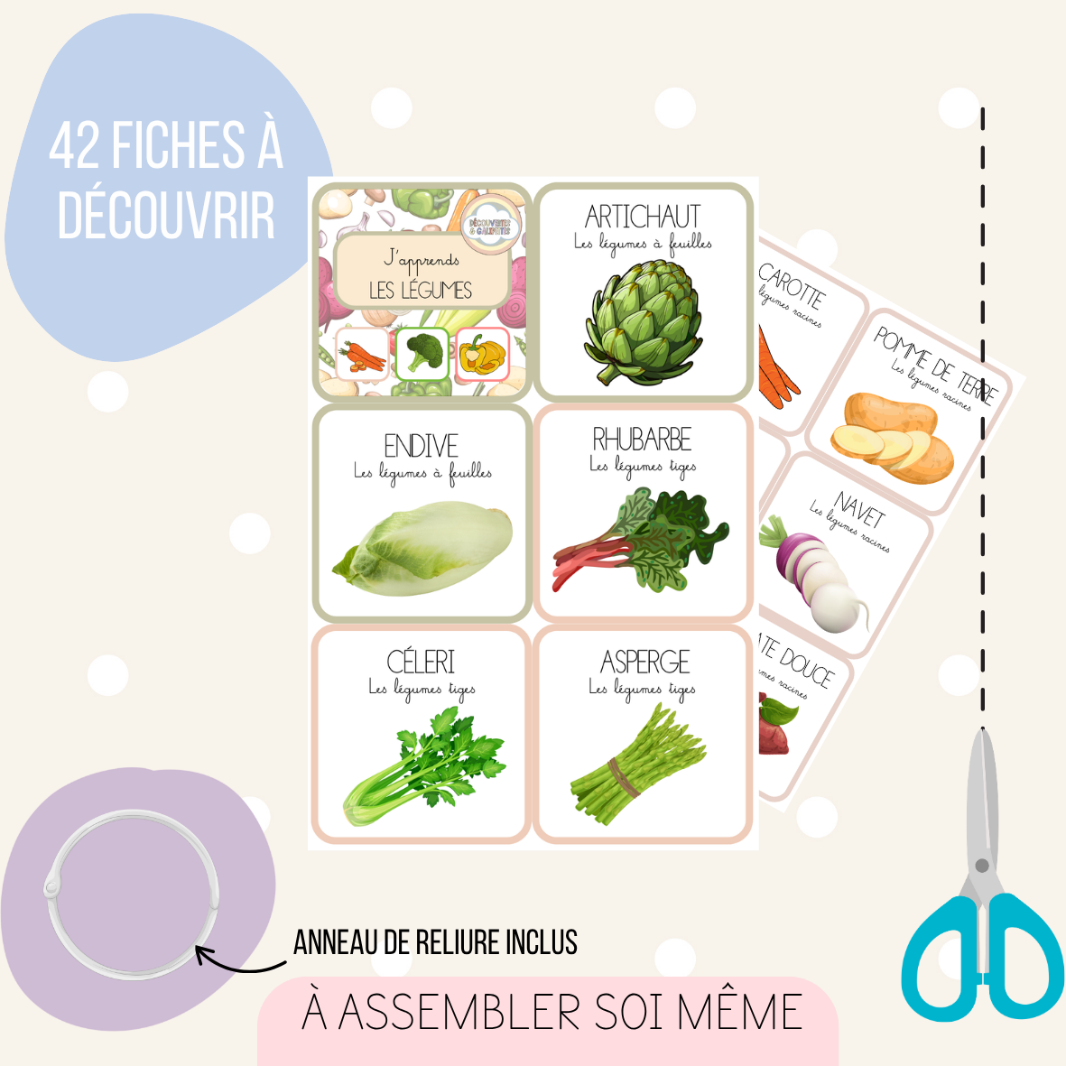 Imagier - Les légumes