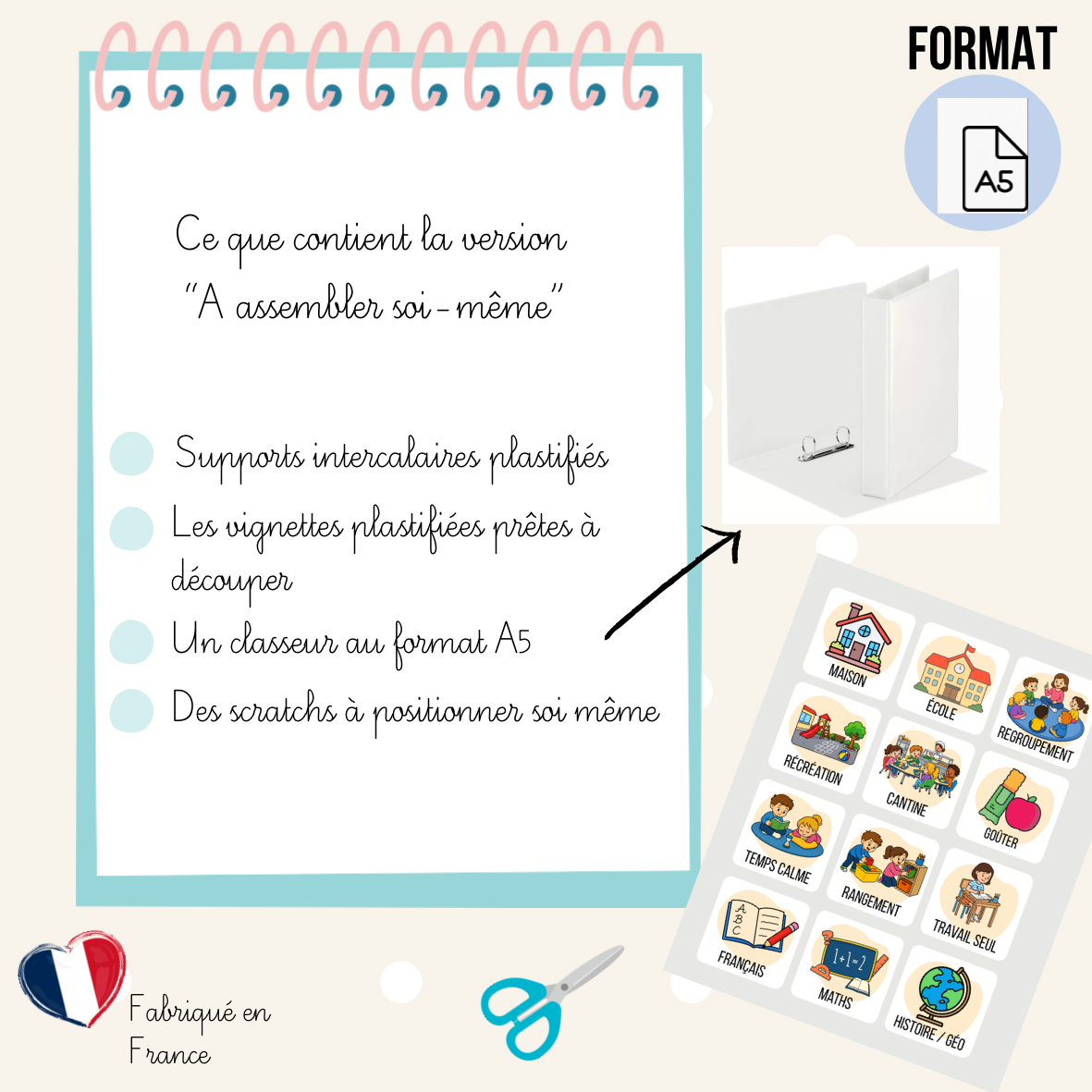 Mon classeur de bord - École