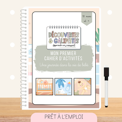 Mon premier cahier d'activités – Dès 18 mois