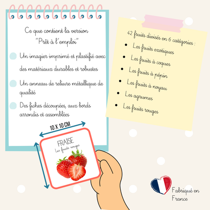 Imagier - Les fruits