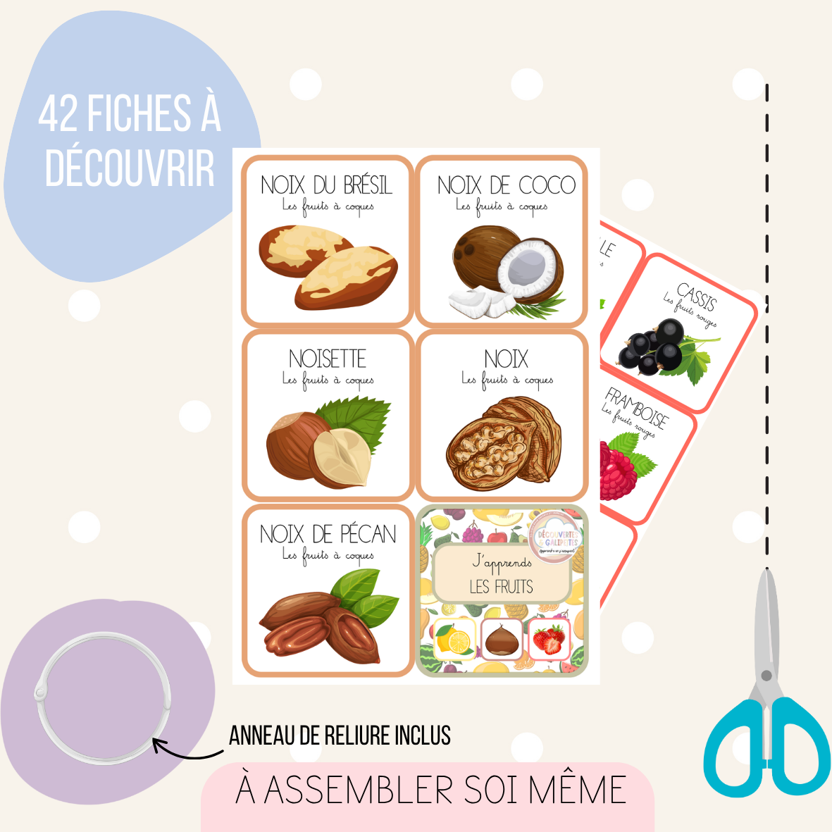 Imagier - Les fruits