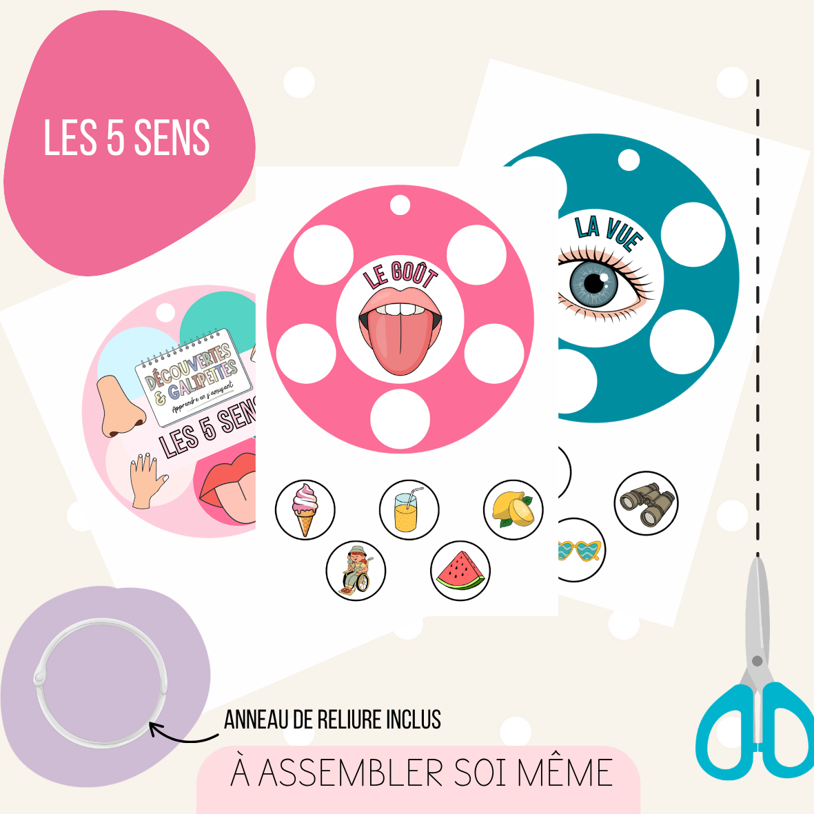 Imagier des 5 sens