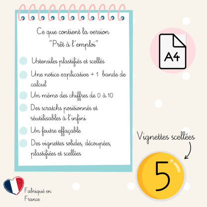 Jeu de dénombrement - Oeufs