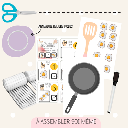 Jeu de dénombrement - Oeufs