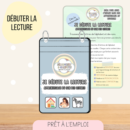 Fiches de lecture - Je découvre les sons