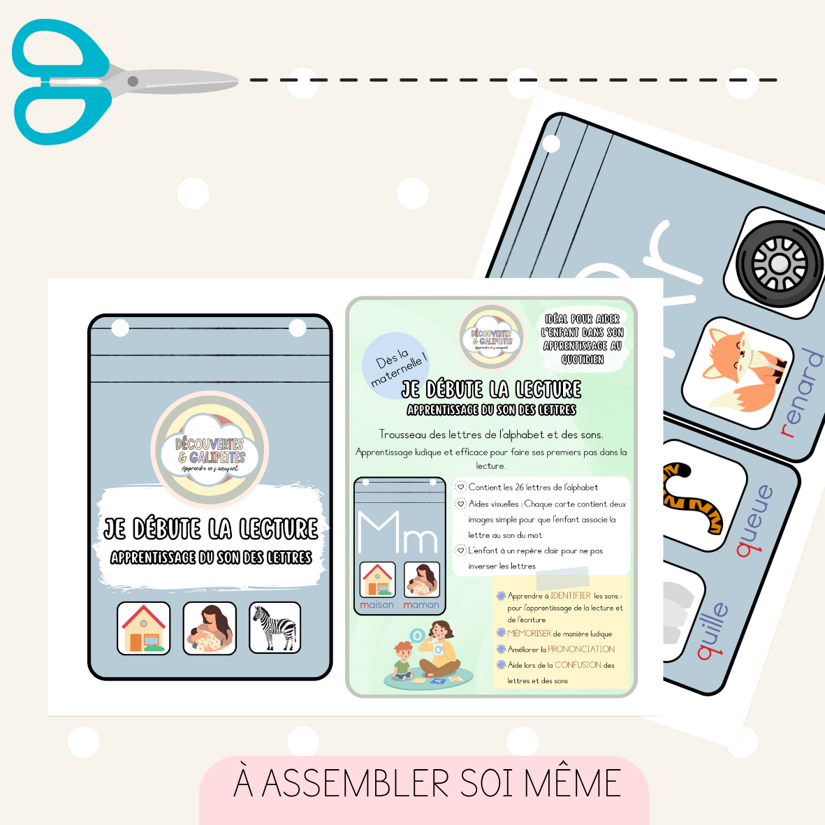 Fiches de lecture - Je découvre les sons