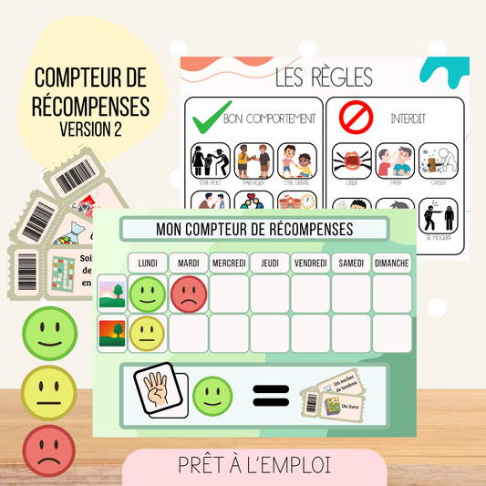 Compteur de récompenses - Version 2