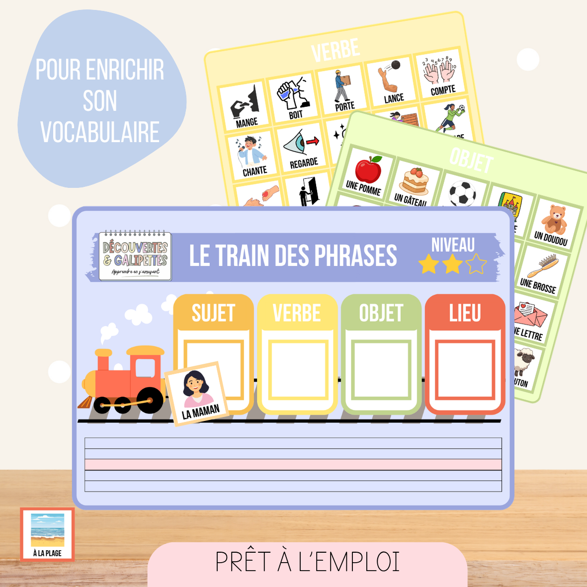 Le Train des Phrases 🚂