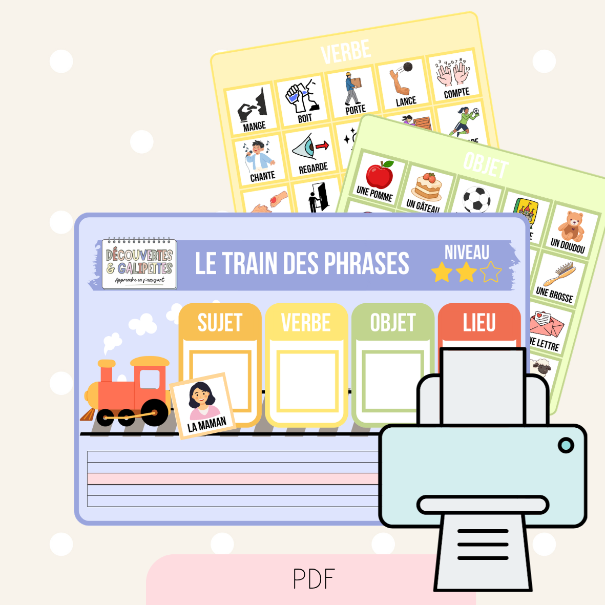 Le Train des Phrases 🚂
