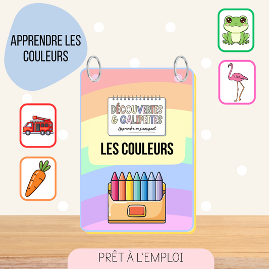 Imagier des couleurs à scratcher