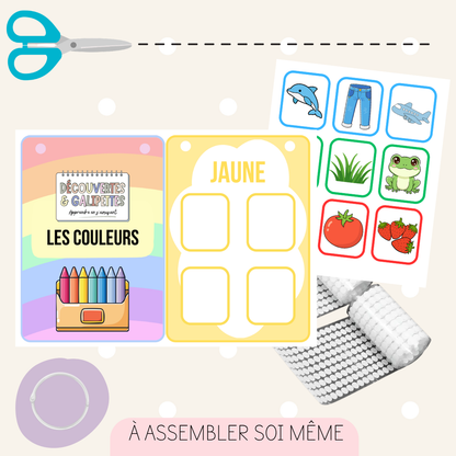 Imagier des couleurs à scratcher
