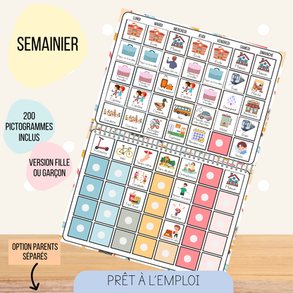 Semainier - Planning enfants