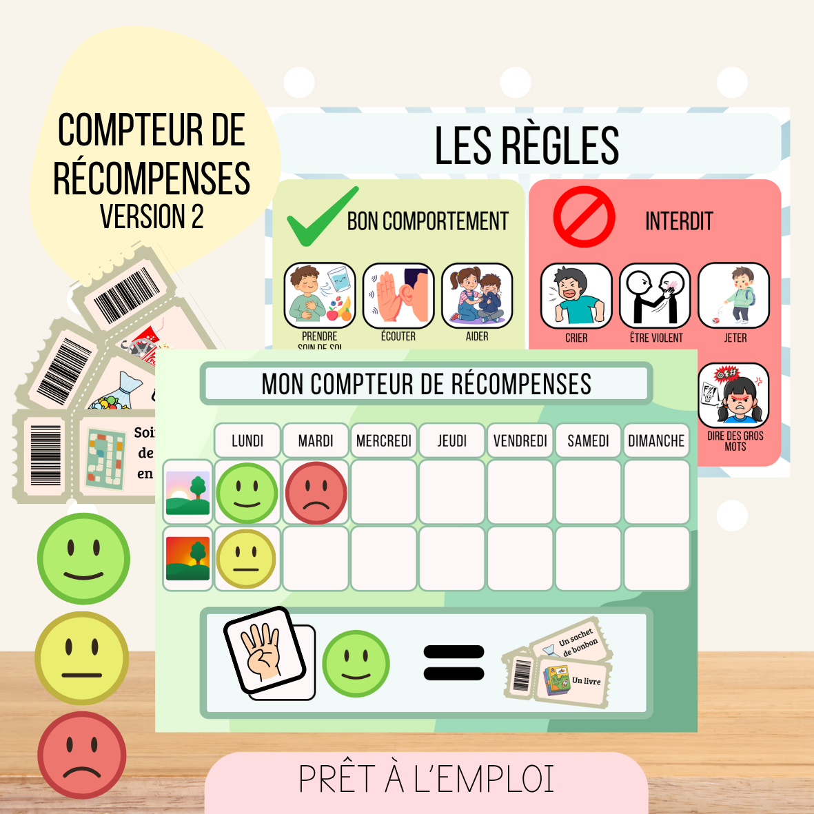 Compteur de récompenses - Version 2