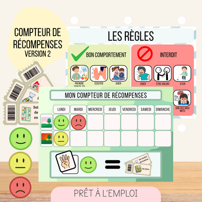 Compteur de récompenses - Version 2