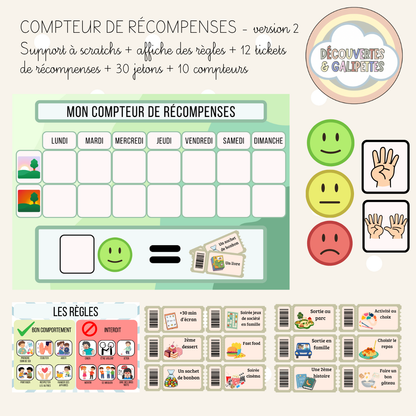 Compteur de récompenses - Version 2