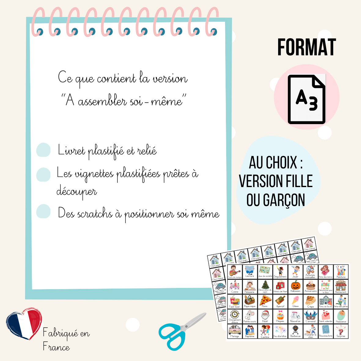 Semainier - Planning enfants