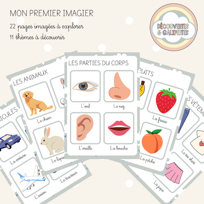 Mon premier imagier - A regarder ou à scratcher