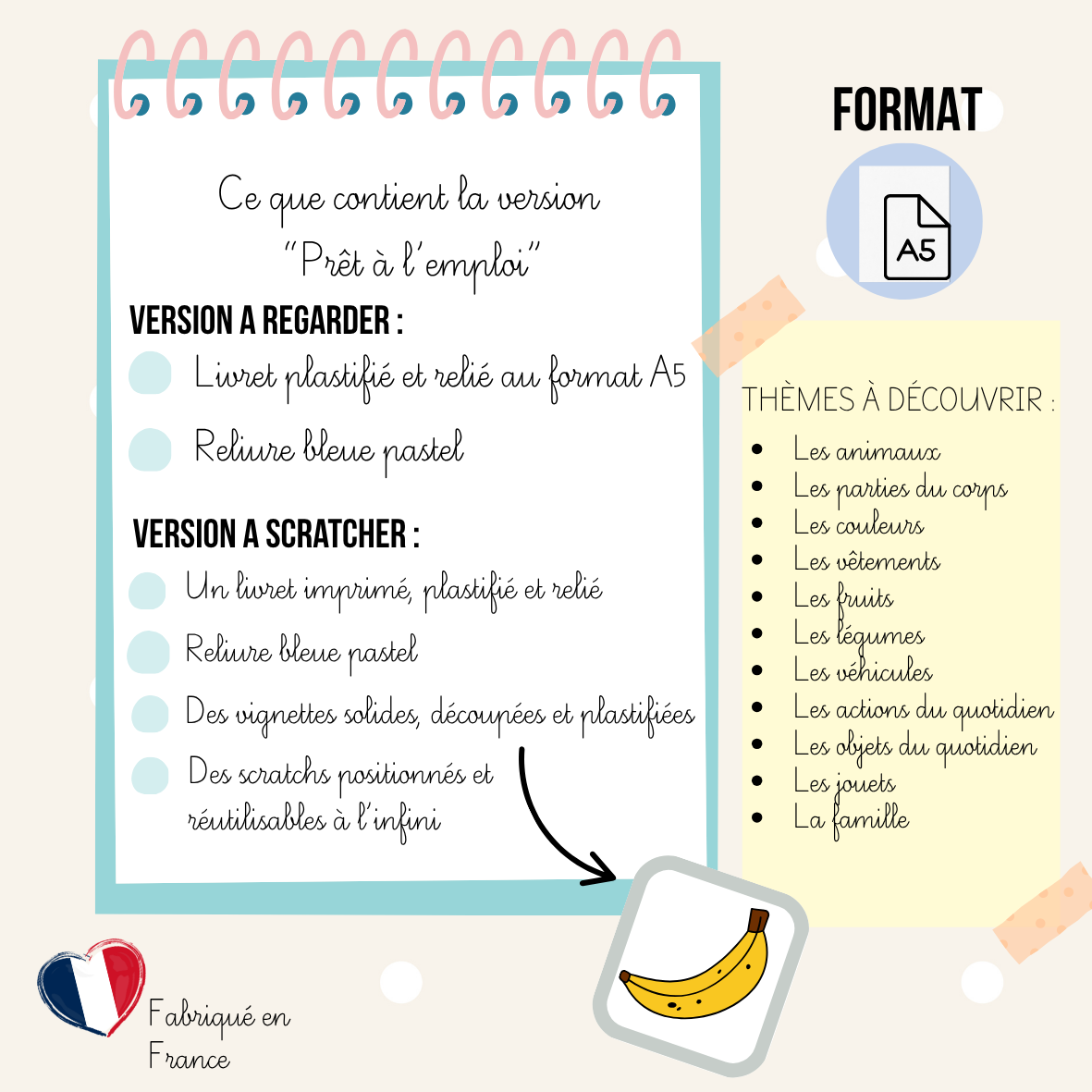 Mon premier imagier - A regarder ou à scratcher