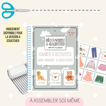 Mon premier imagier - A regarder ou à scratcher