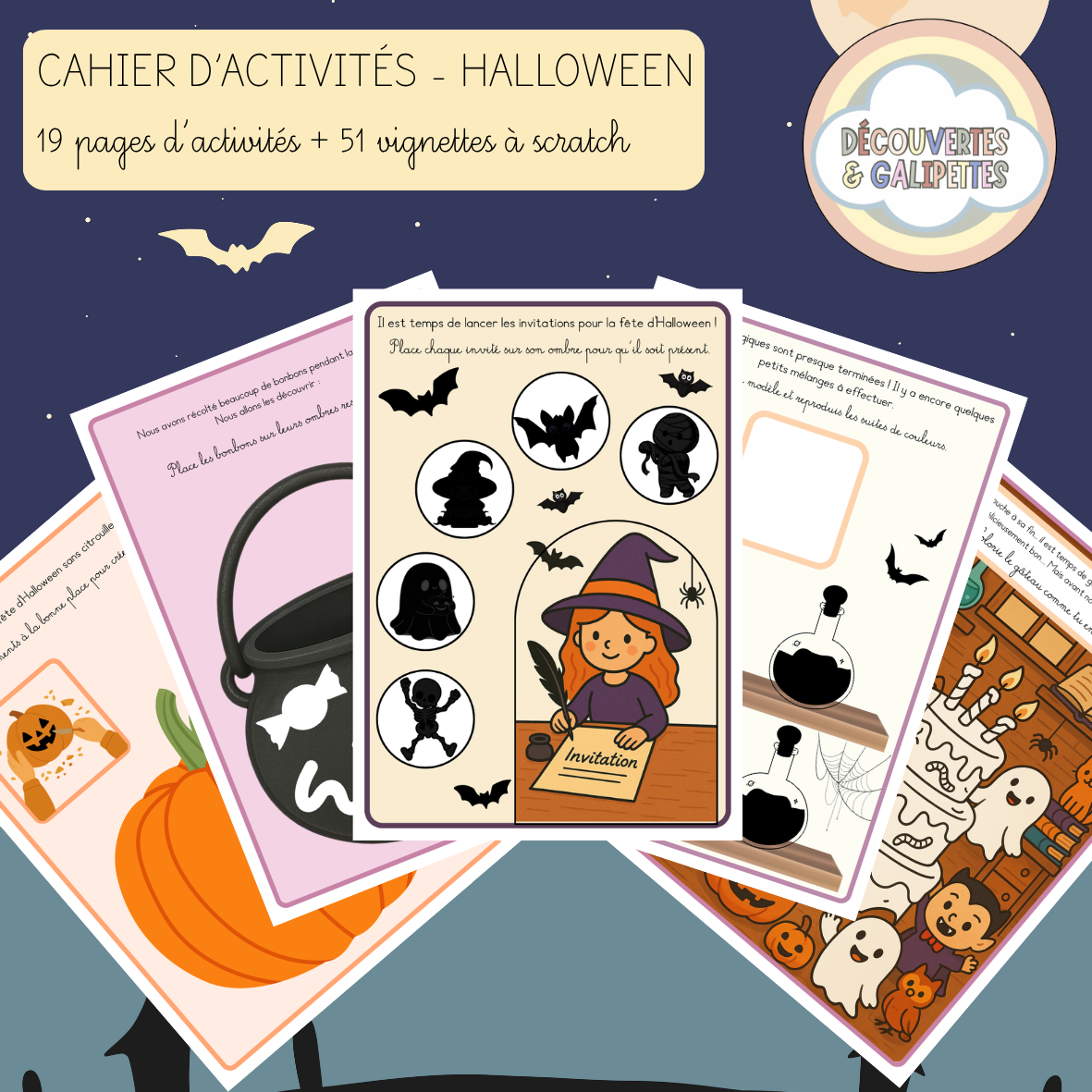 Livret d'apprentissage - Halloween