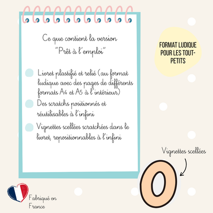 Livret des chiffres - Tout petits (dès 18 mois)
