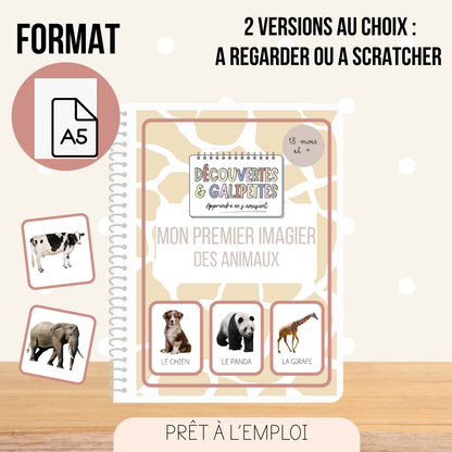 Mon premier imagier des animaux
