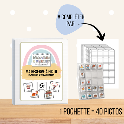 Ma Réserve à Picto – Classeur de rangement pour pictogrammes