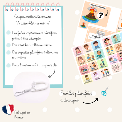 🌋 Le Volcan de la Colère – Support de gestion des émotions pour enfant