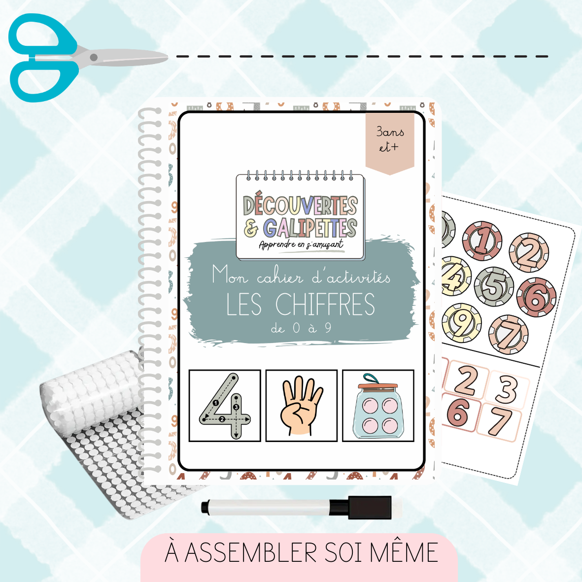 Cahier d'activités - J'apprends les chiffres