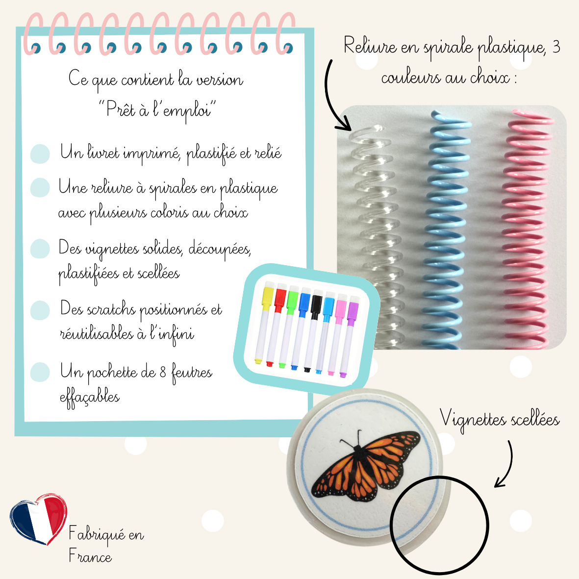 Cahier d'activités - Le printemps - Dès 2 ans