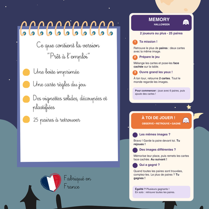 Memory Halloween – aperçu du produit, vue 2