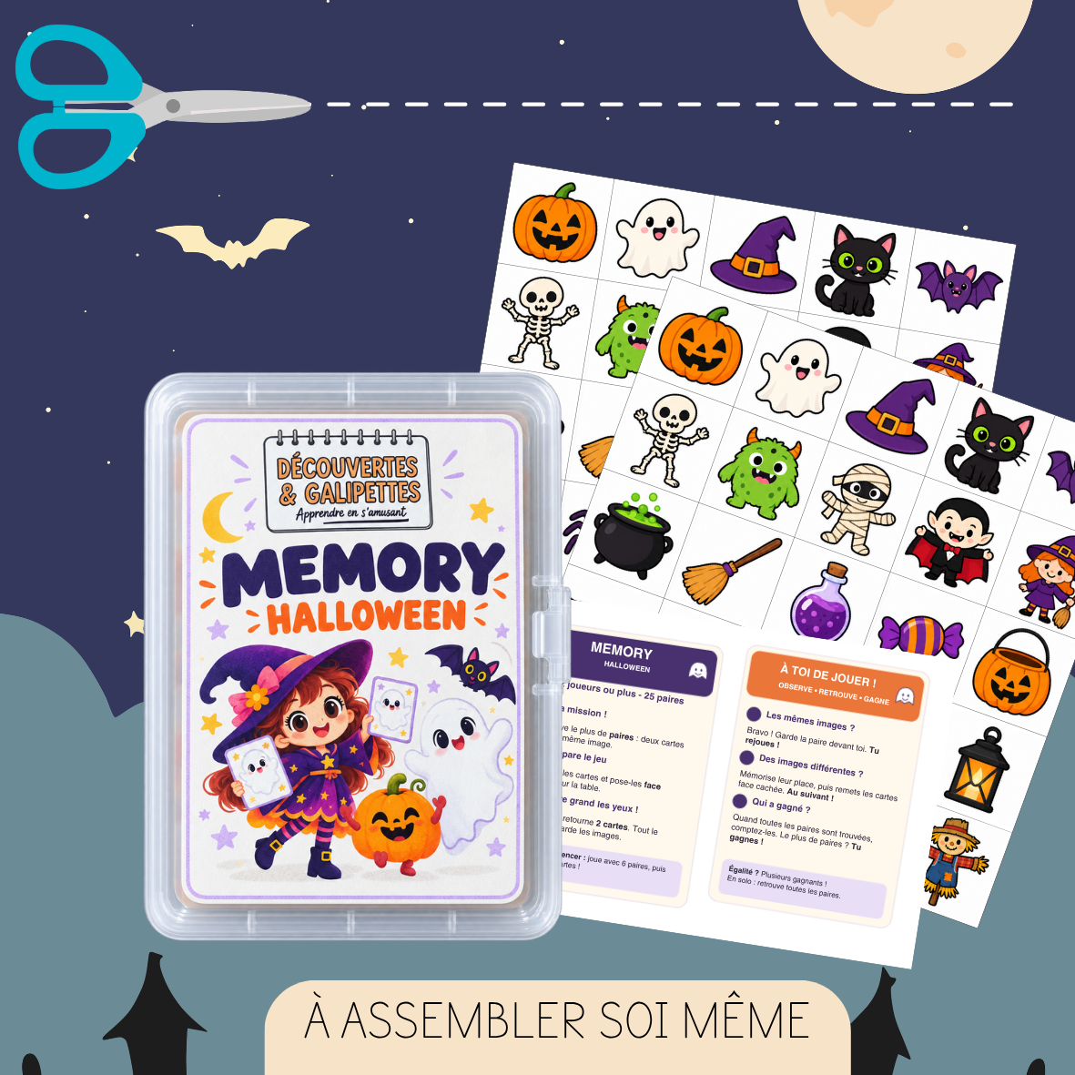 Memory Halloween – aperçu du produit, vue 3