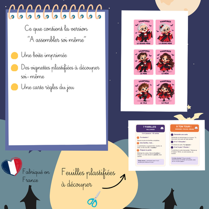 Jeu de 7 familles Halloween – aperçu du produit, vue 5