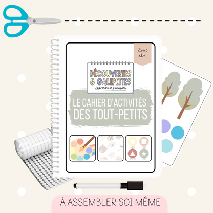 Le cahier d'activités des tout-petits - Dès 2 ans