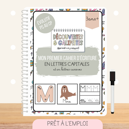 Mon premier cahier d'écriture - dès 3ans