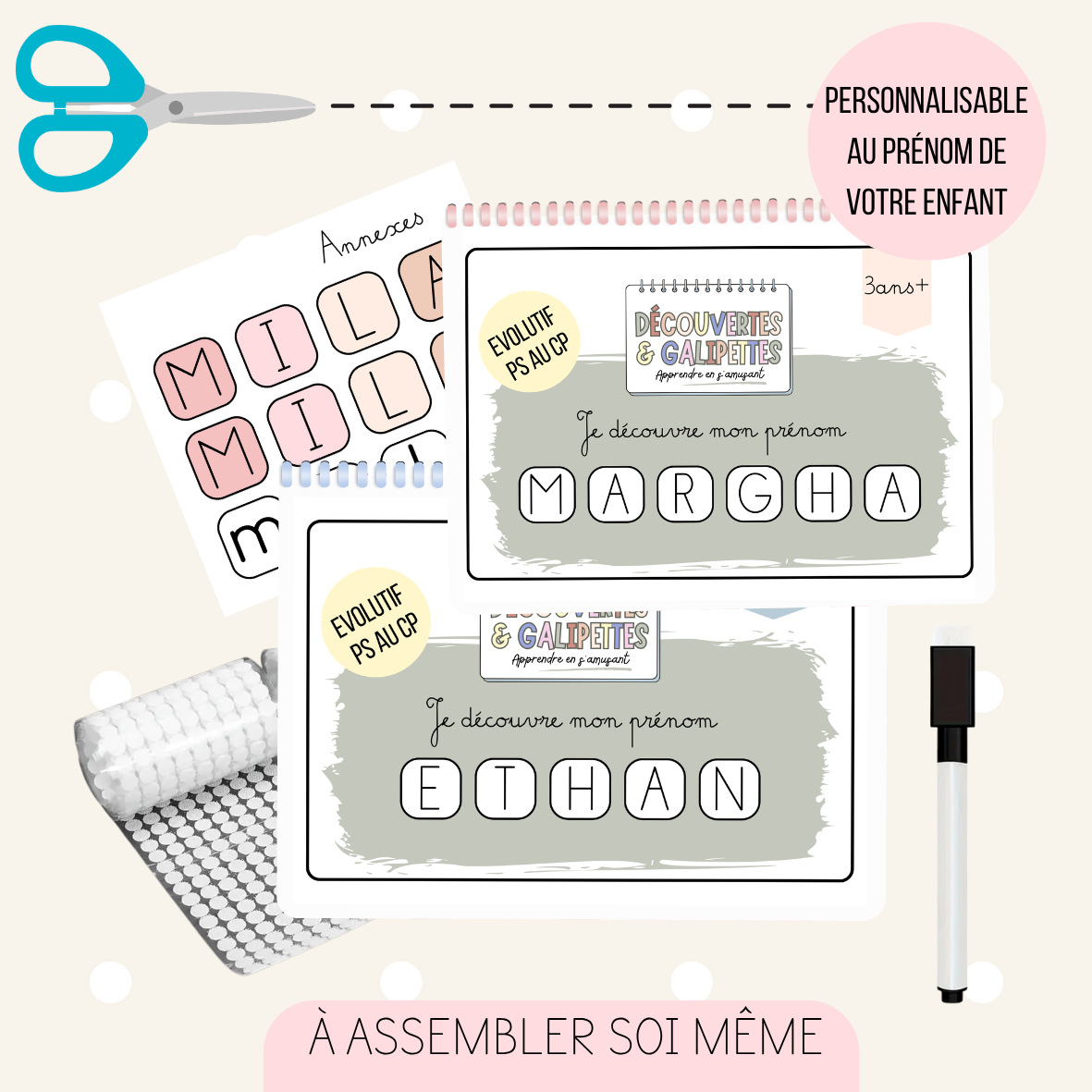 Je découvre mon prénom