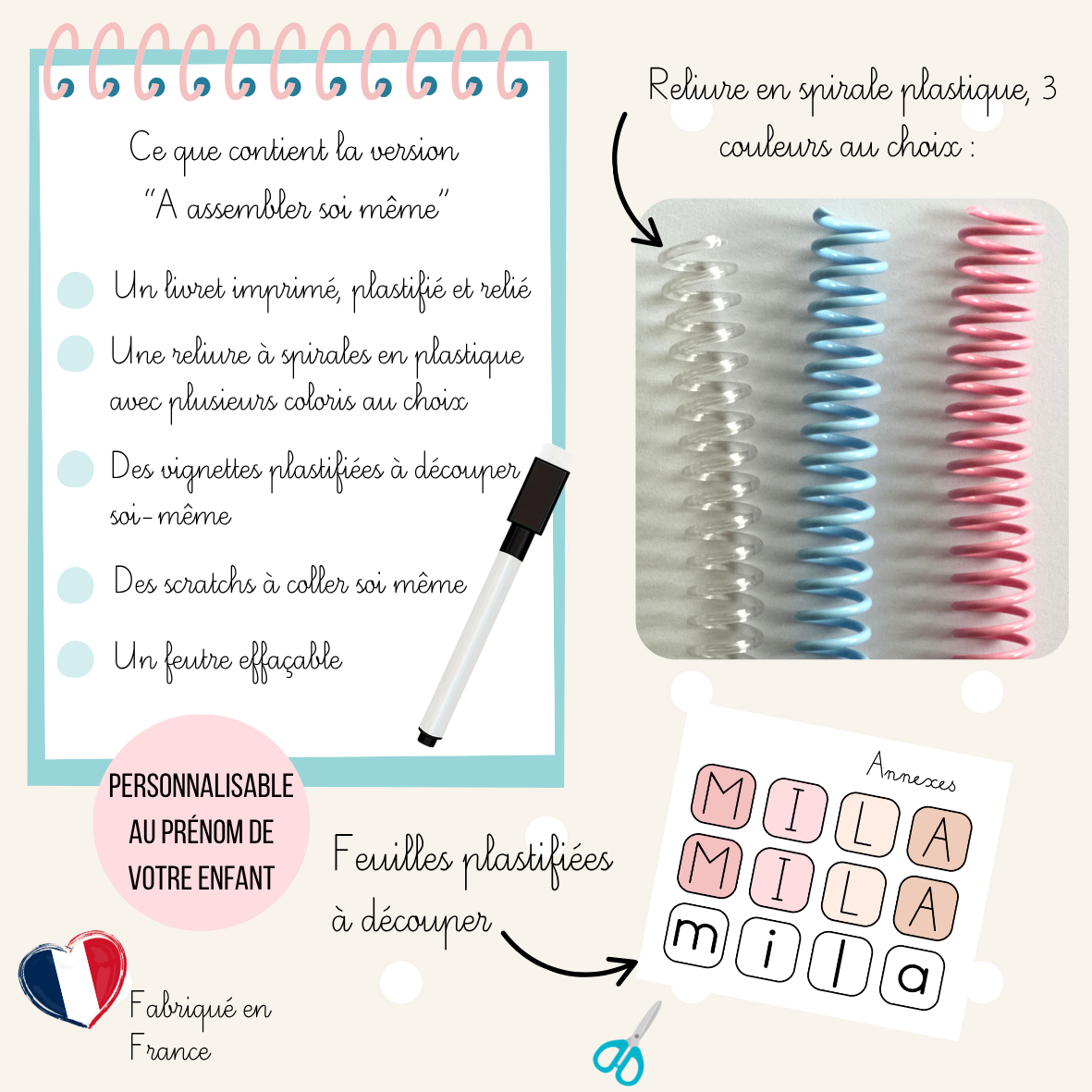 Je découvre mon prénom