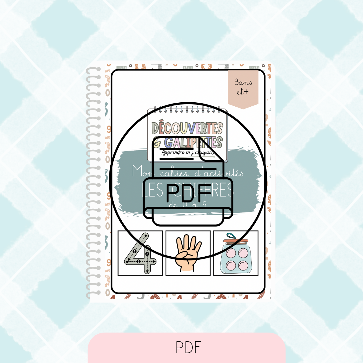Cahier d'activités - J'apprends les chiffres