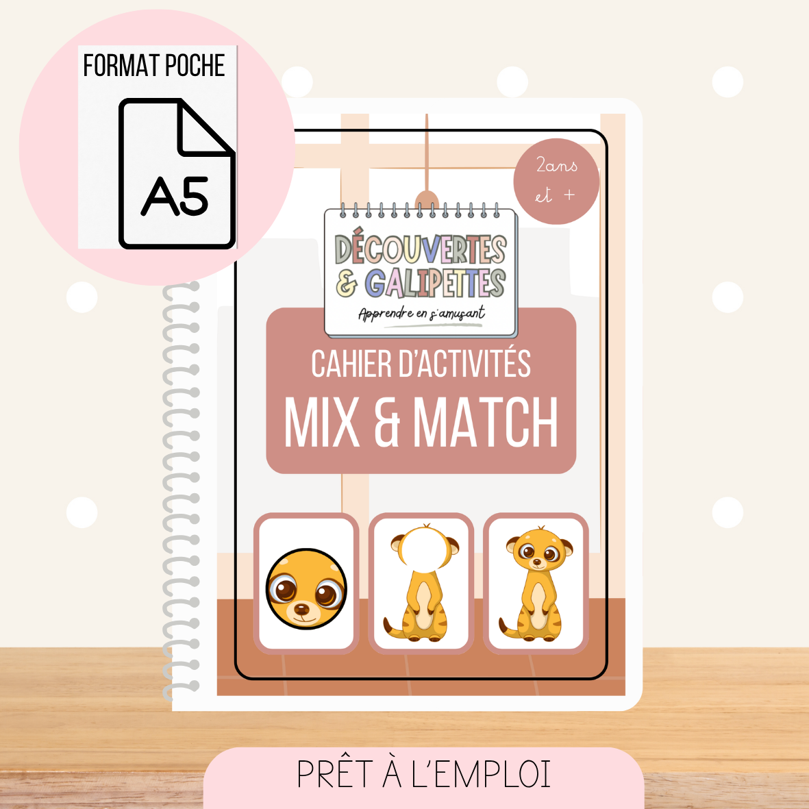 Cahier d'activités A5 - Mix & Match