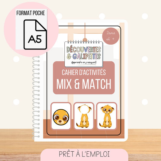 Cahier d'activités A5 - Mix & Match