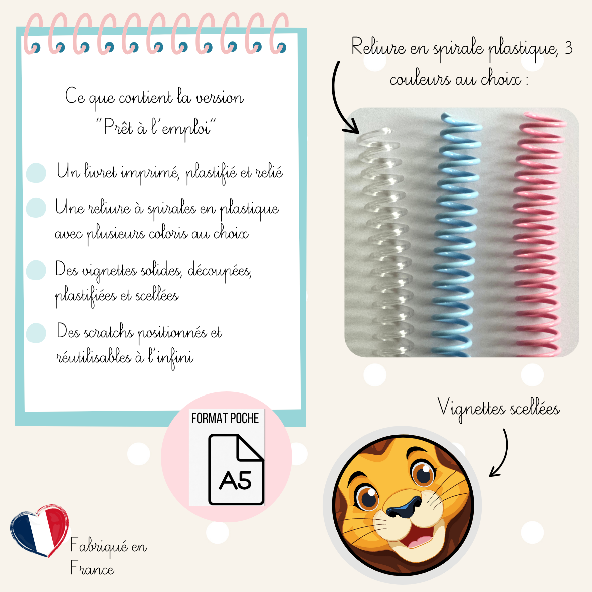 Cahier d'activités A5 - Mix & Match