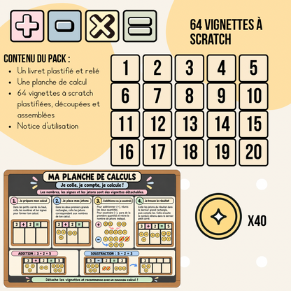 Ma planche de calculs
